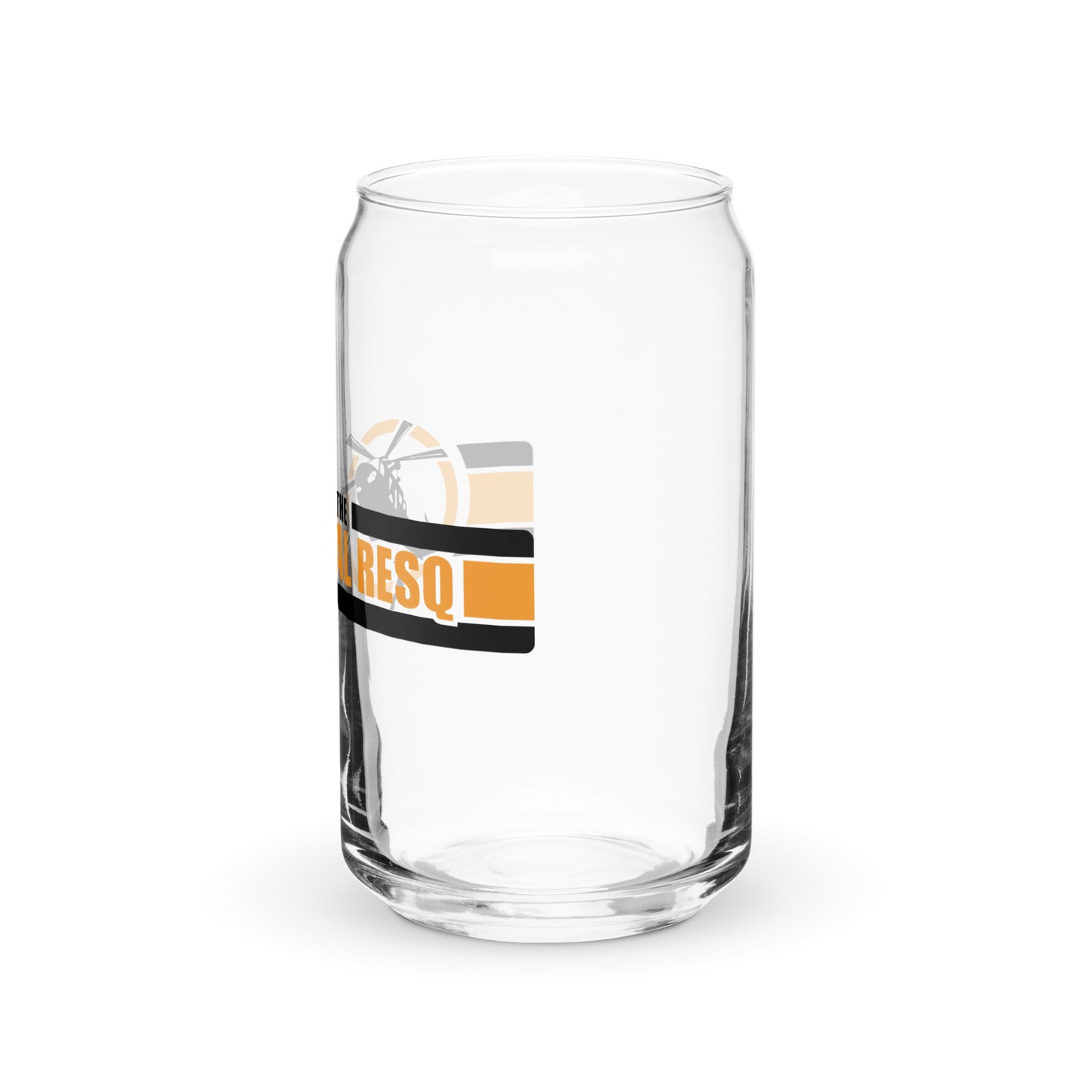 The Real ResQ Can-shaped glass