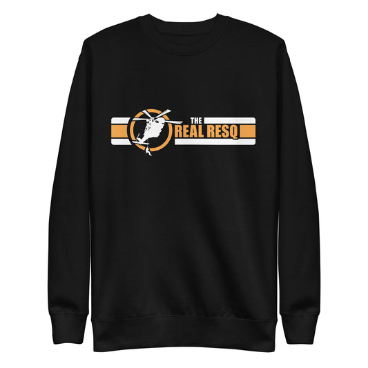 The Real ResQ Unisex Premium Crewneck Sweatshirt